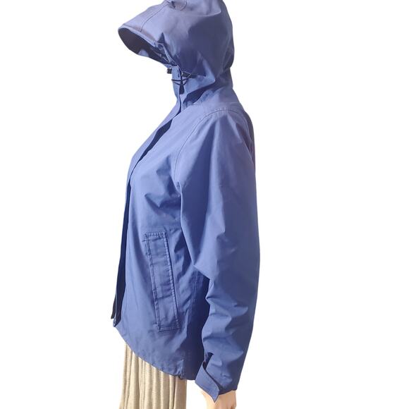 Vintage L.L. Bean Size XS/S/M Blue Jacket Gore-tex Hiking Outdoor Nylon Light - Picture 7 of 14